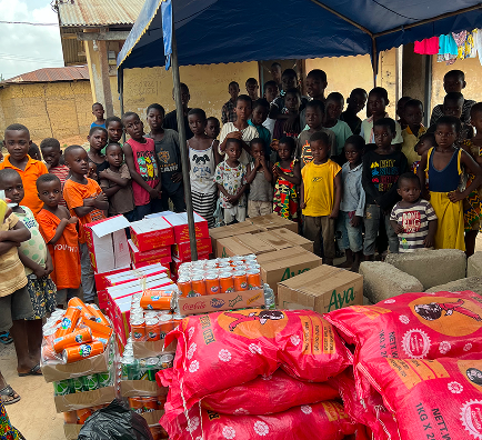 Generosity becoming action in the community
